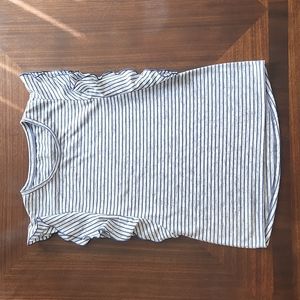 Girls stripped, ruffled blouse
